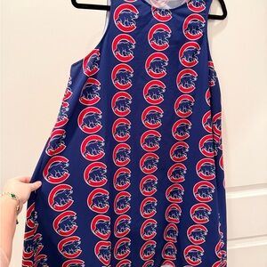 Chicago Cubs Sleeveless Dress